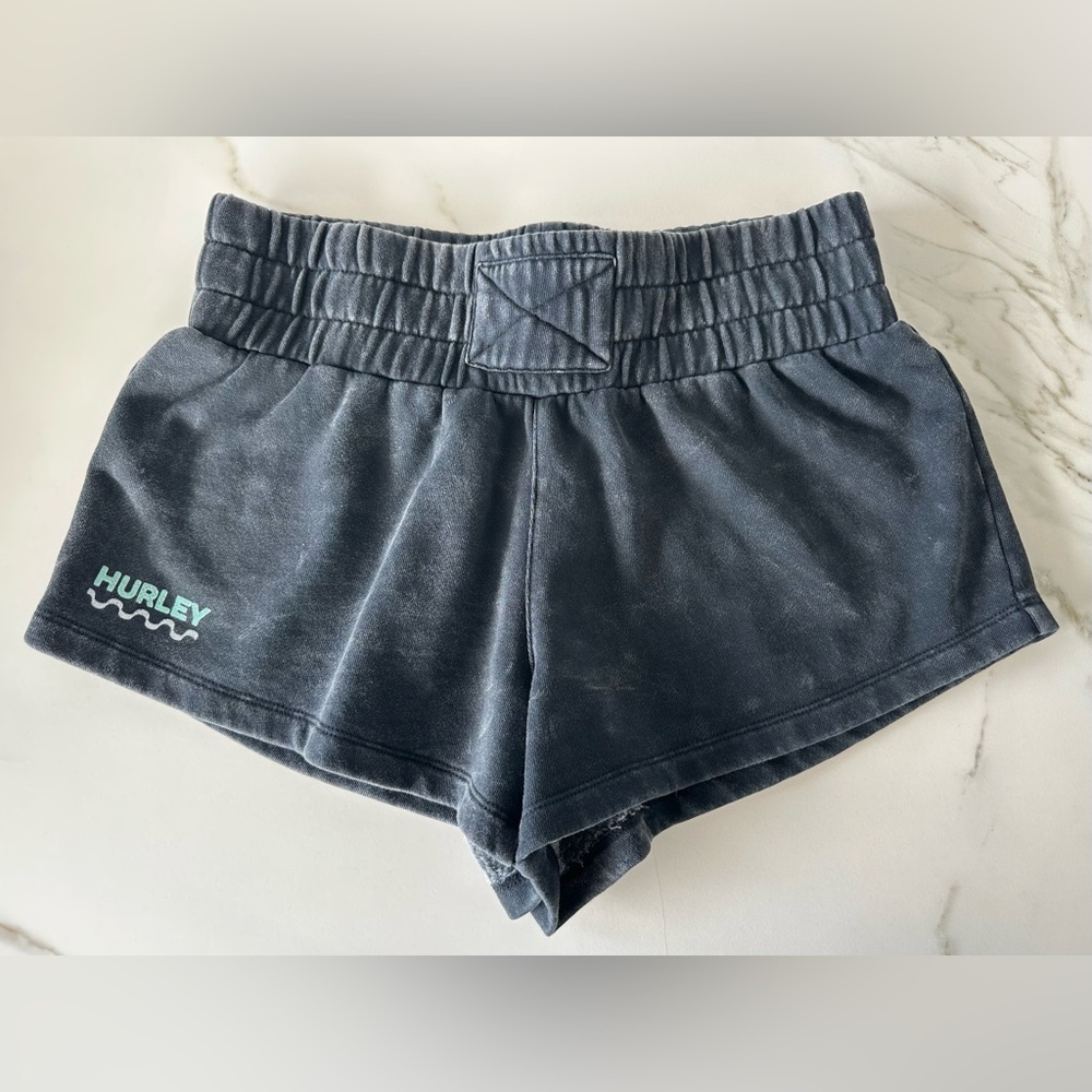Hurley Women's Black Fleece Short, Size-Small, NWOT